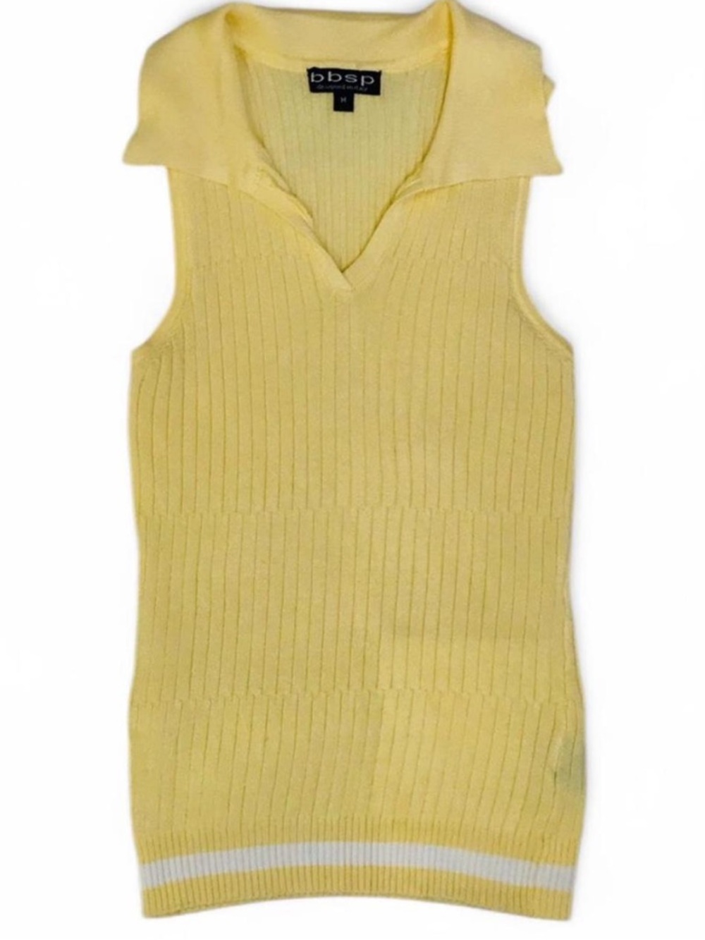 Tennis Preppy Yellow Top